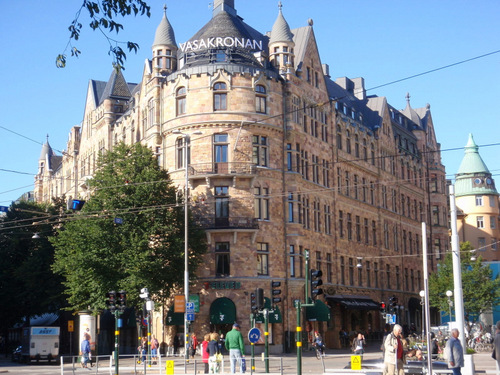 Stockholm Harbor Walk.